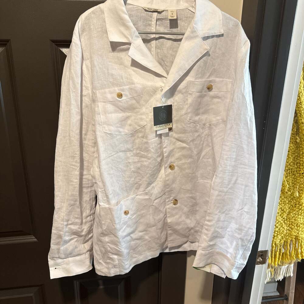 Cubavera Men's 100% Linen Jacket